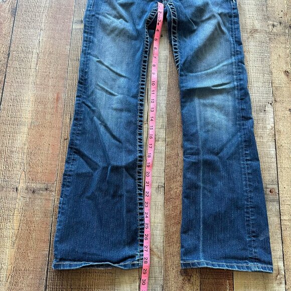 BKE Denim Mya Womens Bootcut Jeans Size 26 Medium Wash Cotton Blend - Picture 6 of 10